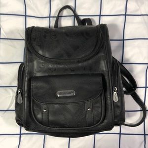 Black Paisley Backpack